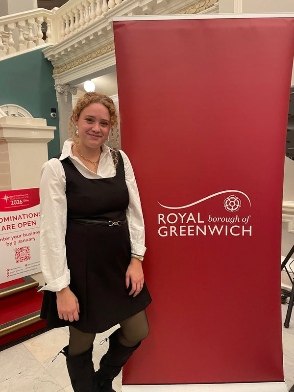 Lucy Andy at the Royal Borough of Greenwich Entrepreneurs Event