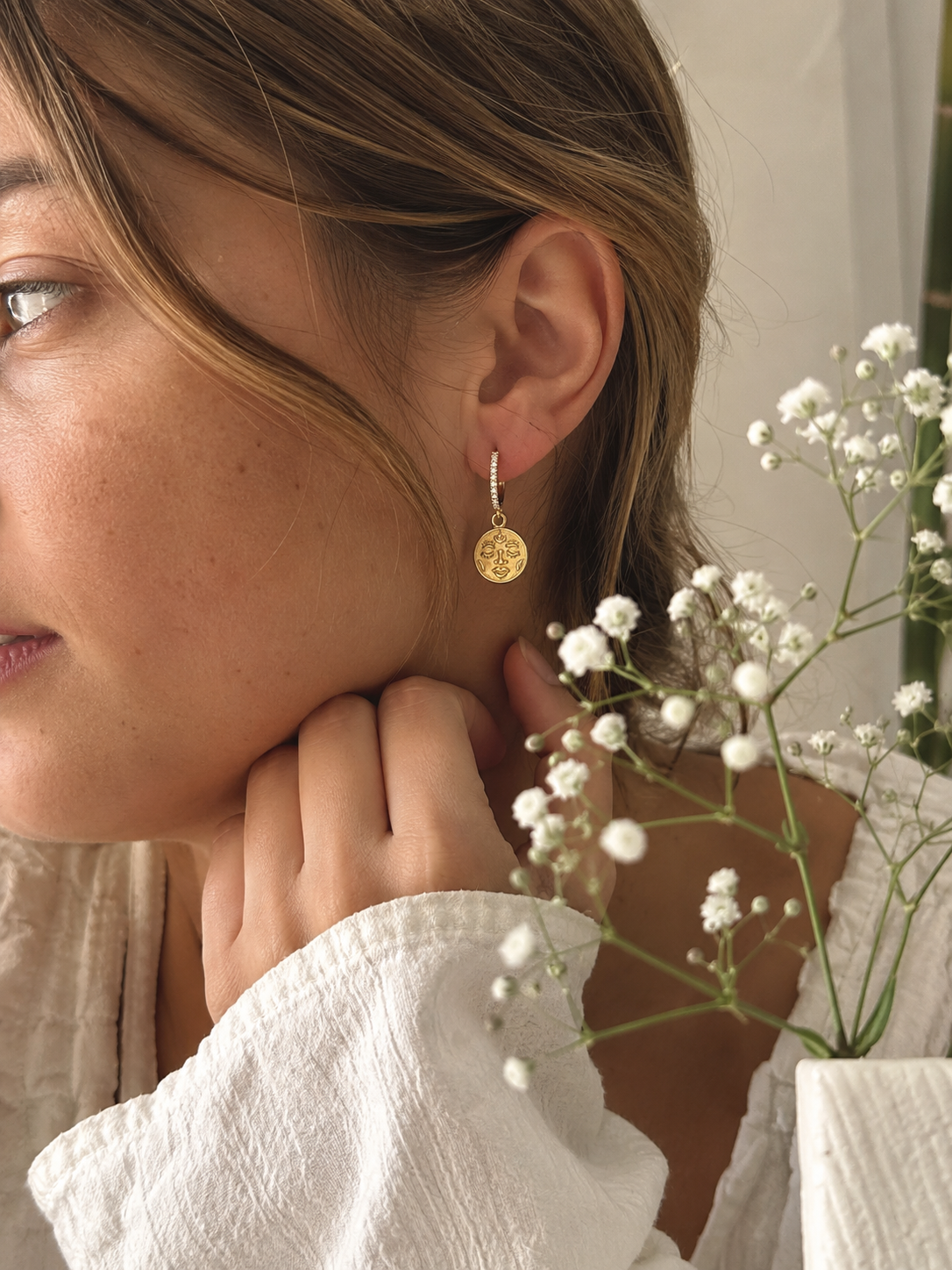 Huggie Hoop Earrings