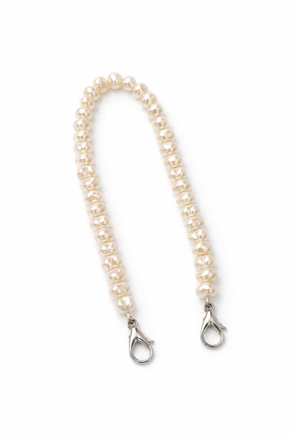 Pearl Essence Bag Charm – Acrylic Pearl Keychain Accessory