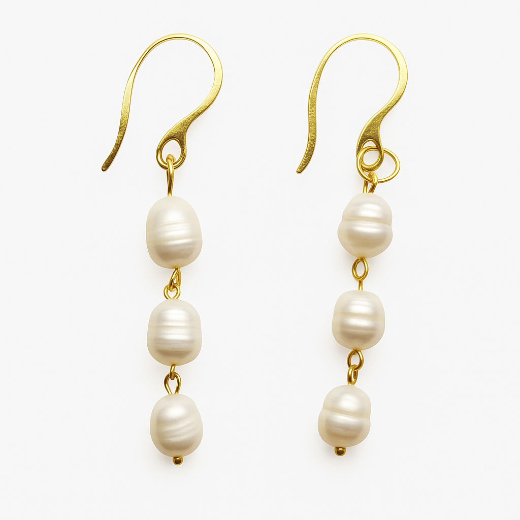 Brisa Earrings – Drop Freshwater Pearl Earrings