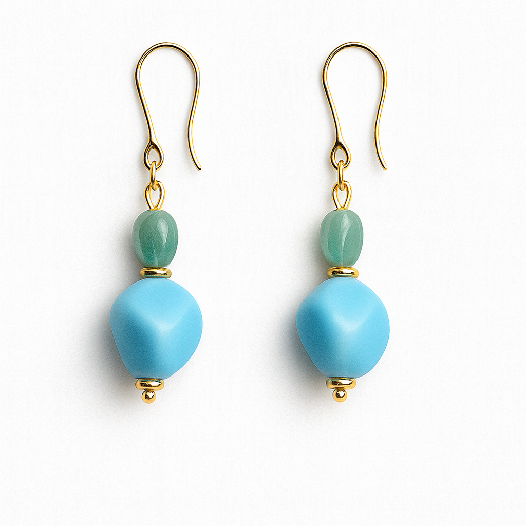 Ocean Whisper Dangle Earrings