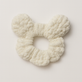 White Crochet Scrunchie