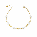 Marina Shell Gold Necklace