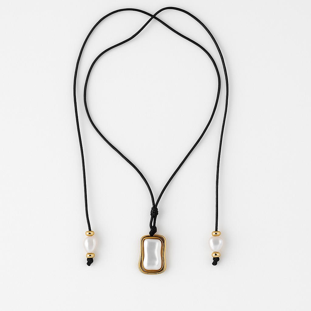 Black Cord Necklace