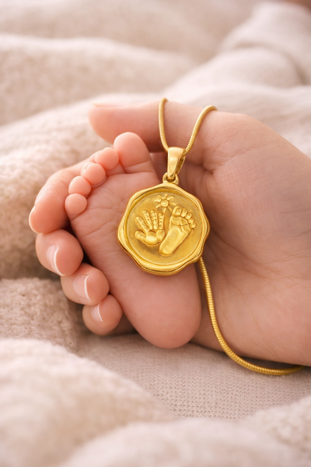 Mother- Handmade Silver Plated Stainless Steel Necklace with Engraved Pendant