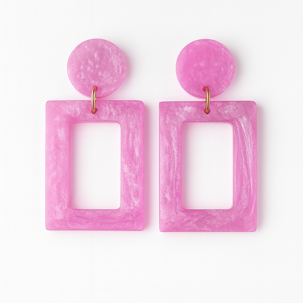 Geometric Statement Earrings