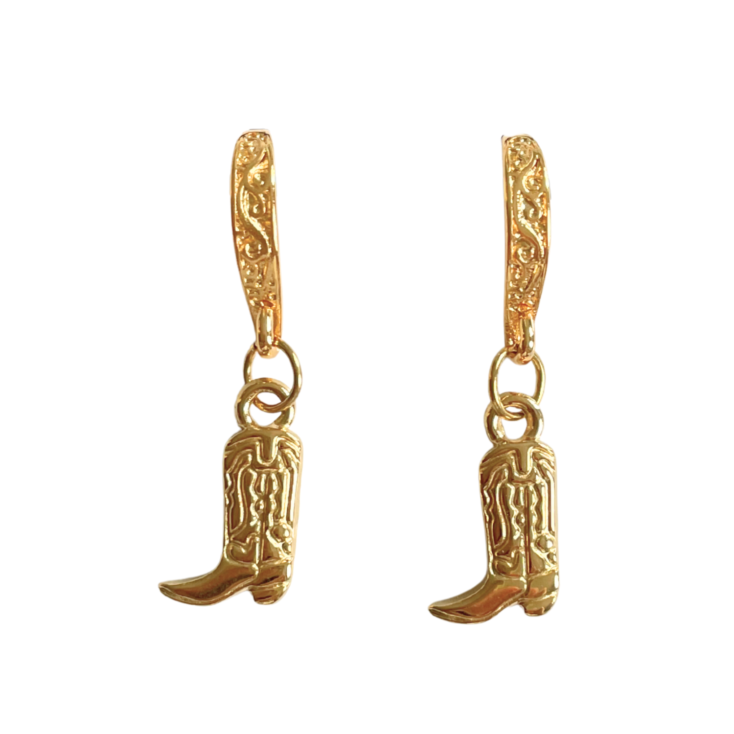 Cowboy Boots Earrings