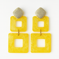 Geometric Statement Earrings