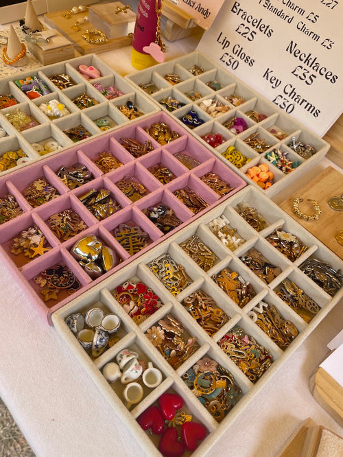 Acrilyc, Glass, Ceramic Charms