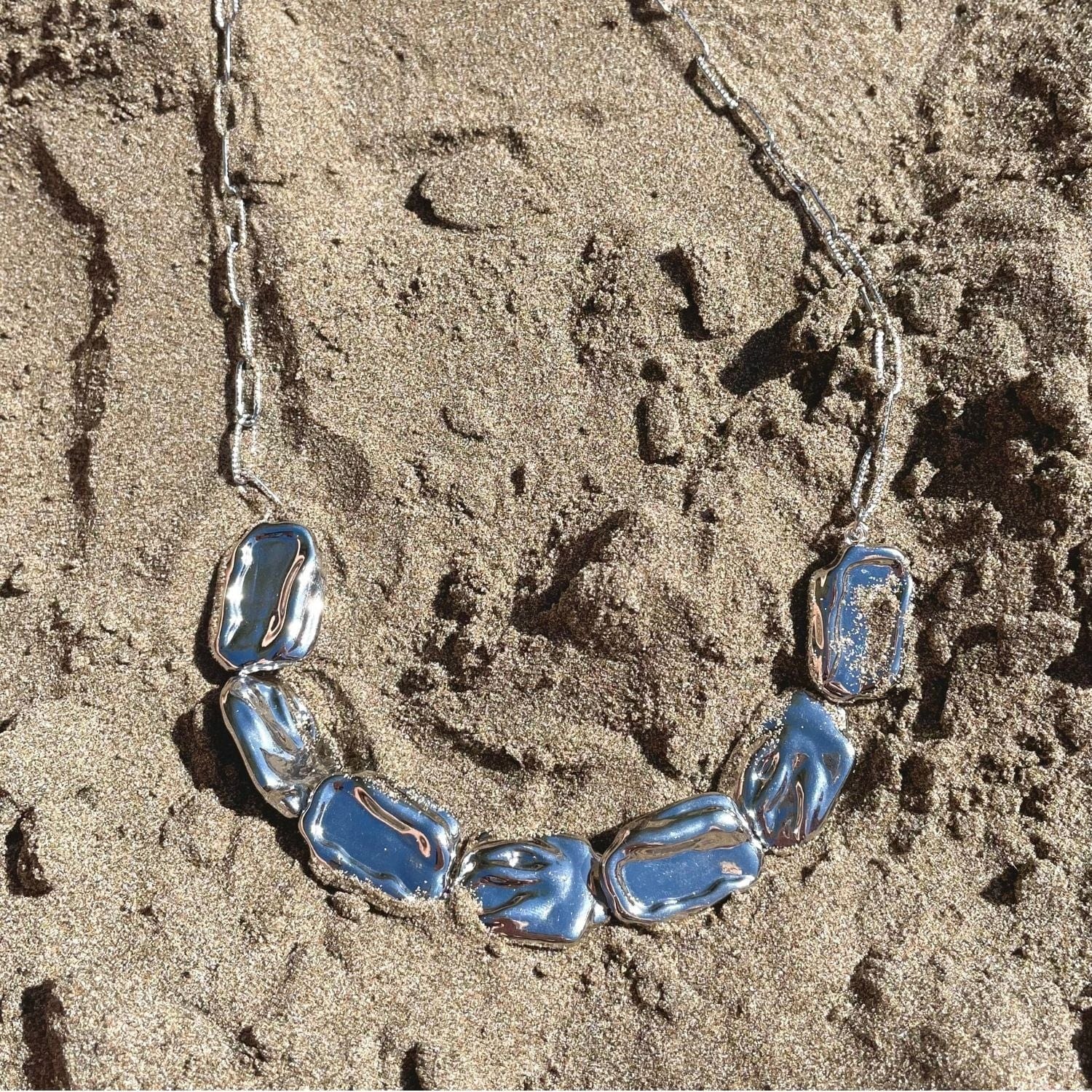 Renata — Baroque Resin Pearl Necklace