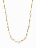 Odessa Baroque Pearl Station Necklace