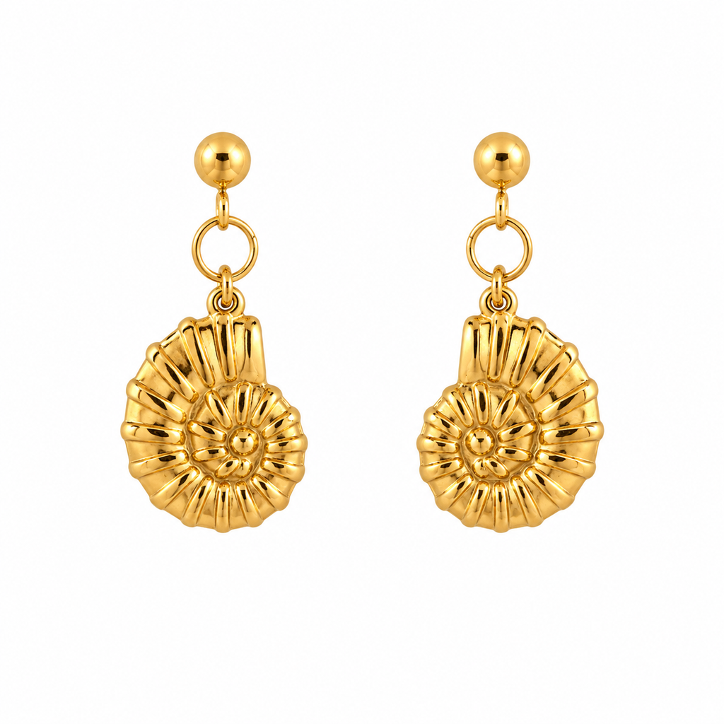 Portofino Nautilus Drop Earrings
