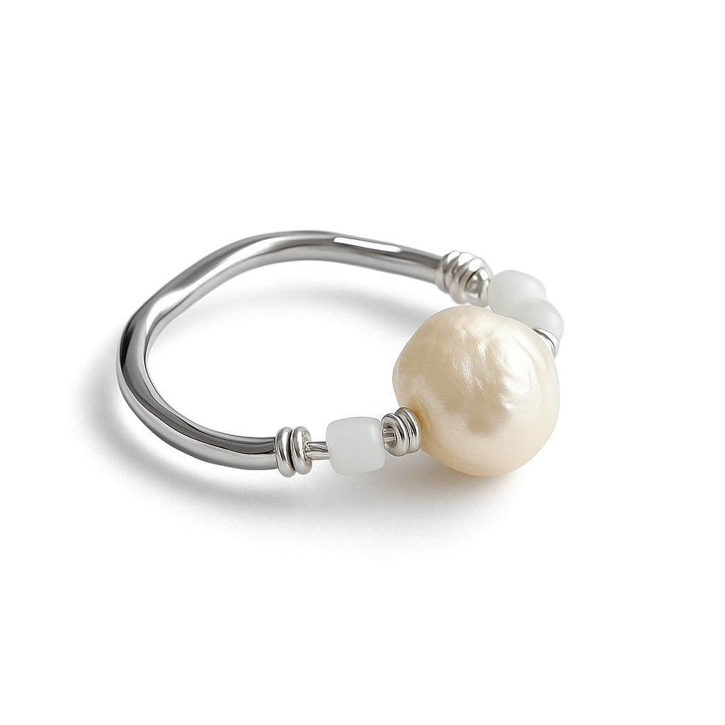 Baroque Pearl -Statement rings