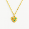 Heart gold necklace 
