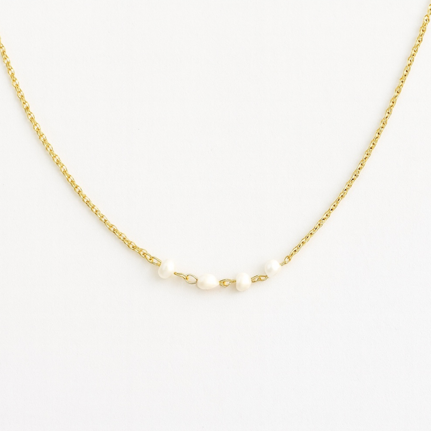 Ocean Soul Freshwater Baroque Pearls Necklace