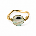 Laguna Natural Shell Statement Ring