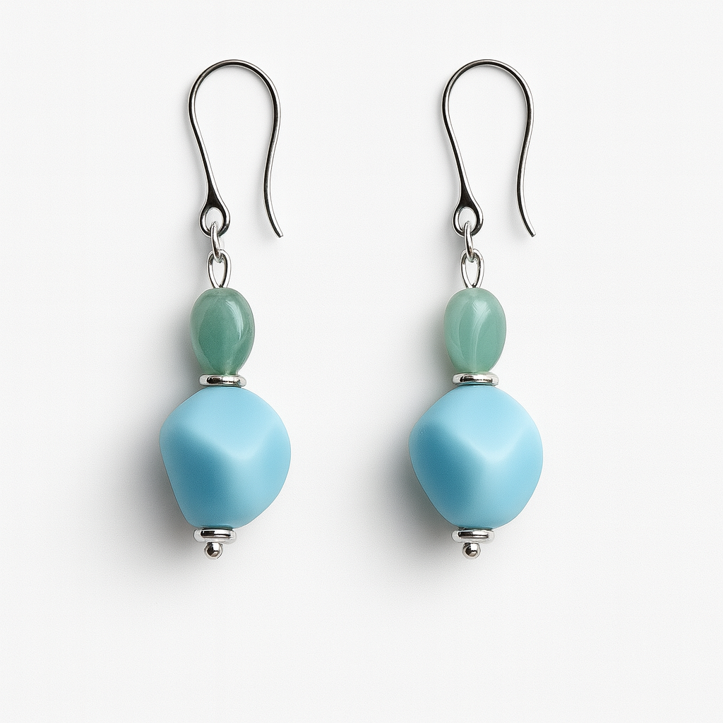 Ocean Whisper Dangle Earrings