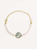 Laguna Natural Shell & Pearl Bracelet