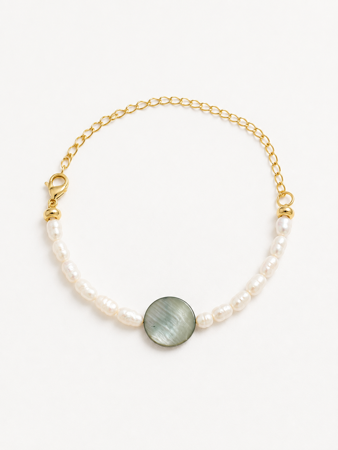 Laguna Natural Shell & Pearl Bracelet
