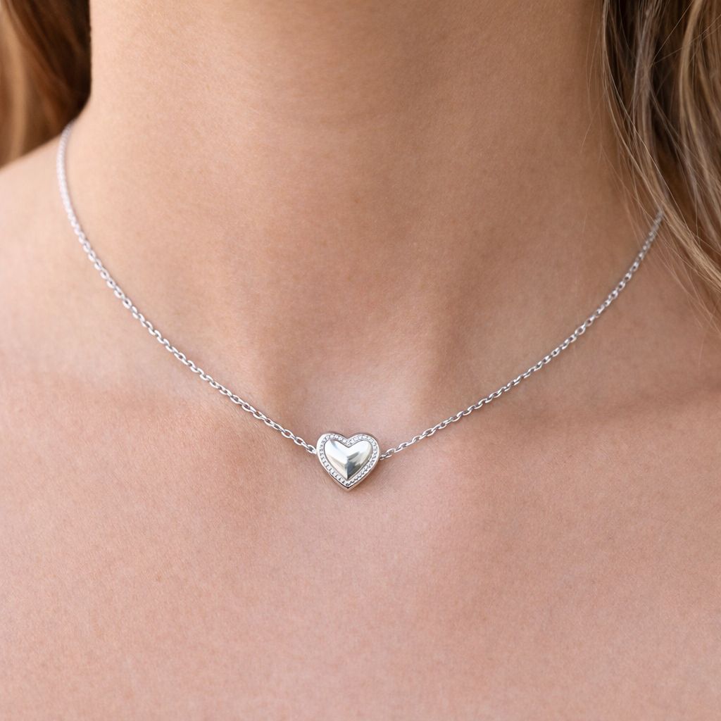 Playful Heart Necklace