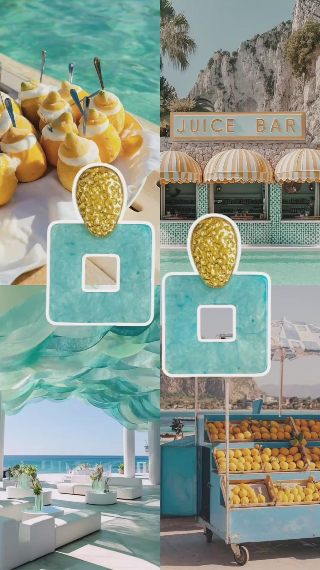 Pineapple Stud Earrings