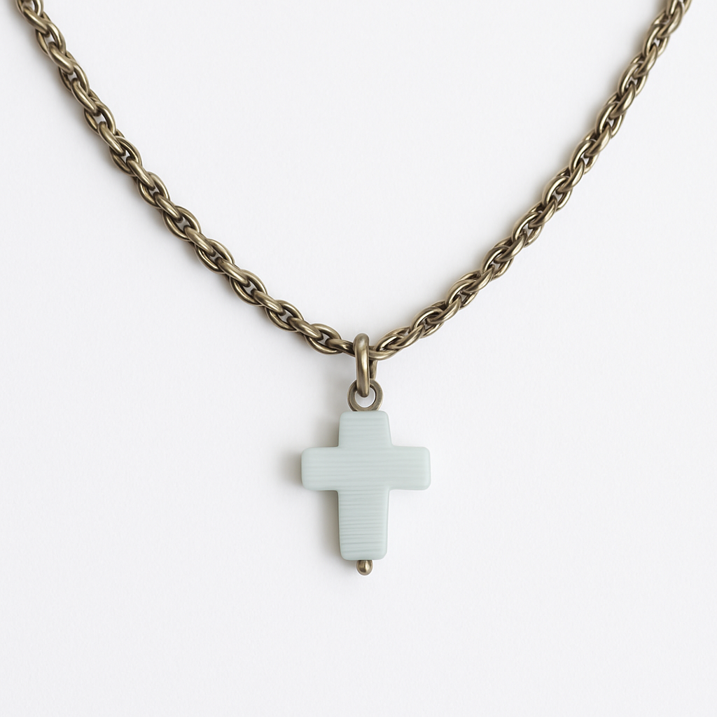 Shell Cross Necklace